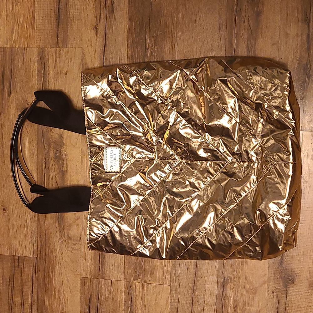 Victoria's Secret Gold Tote